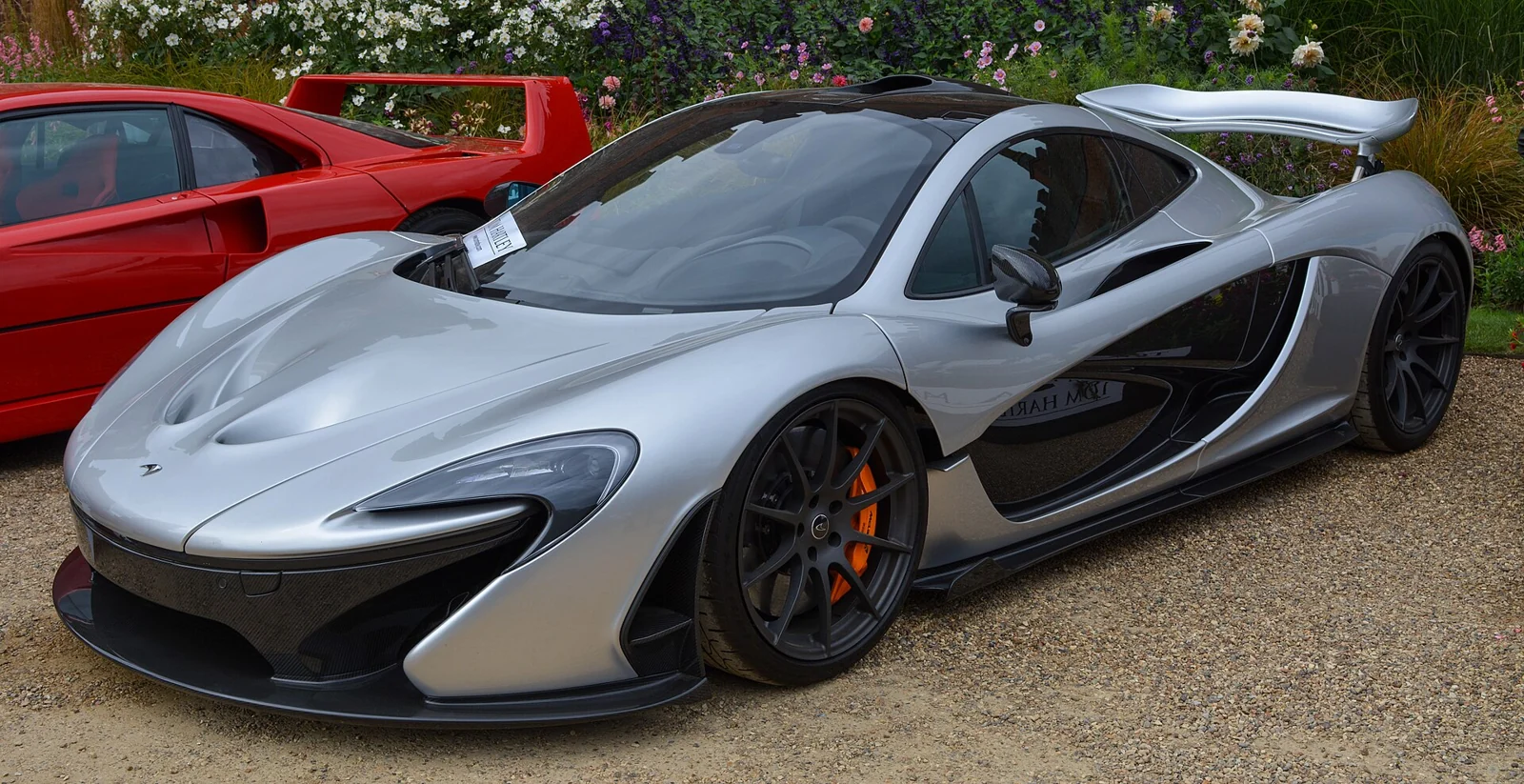 McLaren P1 photographed from the front three-quarter view